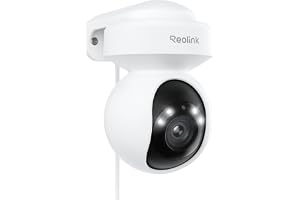 Reolink 5MP PTZ WiFi säkerhetskamera utomhus med 3X optisk zoom, Spotlight och Full-Color Night Vision, 2.4/5GHz WiFi, detekt