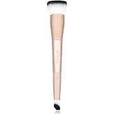 MERODA&reg; Brocha de Maquillaje para Base &amp; Corrector [2-EN-1] - Brocha Doble Punta - Brocha Multifuncional - Brocha Difuminador