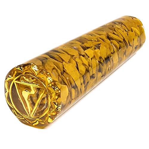 Preisvergleich Produktbild Massagestab Orgonit Manipura