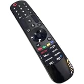 Polotech Voice Magic Uzaktan Kumanda AKB75855501 Smart TV Magic Remote Yedek AN-MR23GA-MR20GA MR19BA MR18BA MR650A, ses komut