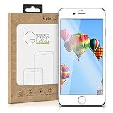 FÁCIL DE COLOCAR, LARGA VIDA ÚTIL: la lámina protectora de cristal y autoadherente de kalibri se coloca casi sola. Es adecuada para su Apple iPhone 6 / 6S, ofrece sensibilidad al tacto inteligente y no forma burbujas.