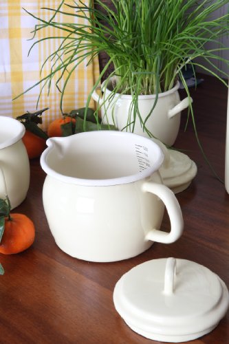 Vintage Home Messbecher, 1,2 Liter, emailliert, Buttermilk - 2