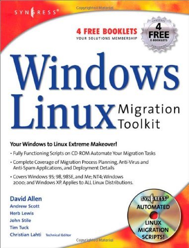 Windows to Linux Migration Toolkit: Your Windows to Linux Extreme Makeover by David Allen (2004-11-25) gratuit