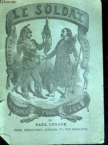 LE SOLDAT - ALMANACH POUR 1880.