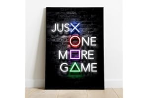 MA LITTLE CANV Affiche Gamer Décoration Murale - Gamer Poster, Deco Gaming, Affiche murale, Deco chambre | Sans Cadres 30x40cm (Affiche 4)