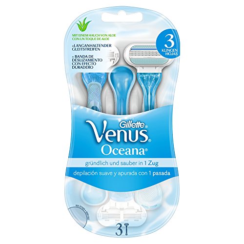 Gillette Venus Oceana Disposable Razors (Pack of 3)