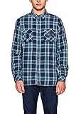 camisas de moda para hombres jovenes  edc by Esprit 117cc2f005 Camisa, Azul (Navy 400), Medium para Hombre