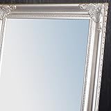 Standspiegel BAROCK Silber ANTIK SPIEGEL MIT STÄNDER HOLZRAHMEN Domingo 160x40cm - 3