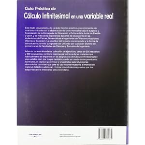 Guía práctica de cálculo infinitesimal en una variable real