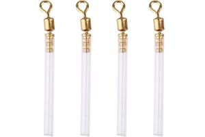 VGEBY Lot de 50 adaptateurs flottants pour pêche à Changement Rapide avec Tubes flotteurs Accessoires (L) Poisson Flottant