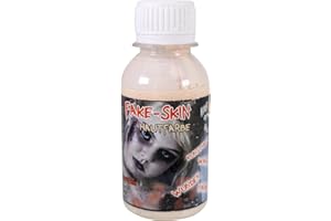 KOH King of Halloween Latex liquide Pour créer une peau synthétique, un maquillage pour Halloween, un maquillage de zombie, des blessures et des cicatrices
