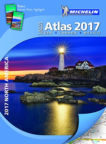 Télécharger Michelin North America Large Format Atlas 2017: USA-Canada-Mexico Livre PDF Gratuit