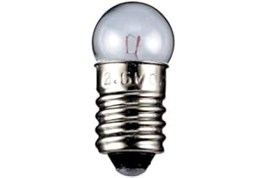 GOOBAY WENTRONIC Ampoule Torch Globulaire 0,45 W Culot E10 4.5 V (DC) 100 mA H 24mm