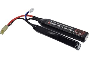 Vapextech Batteria Lipo Crane per Softair 7.4V 2600mAh 25C con Custodia