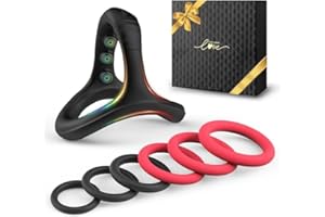 THE JUNGLE Anillos para Pene Juguetes eróticos Anillos de Pene Masculino Tres en Uno, Anillos retardante Juguetes eróticos - Juguetes Sexuales de Adulto en Pareja y Hombre