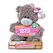 Produktbild Me to You sg01 W4084 6 Hoch "Tatty Teddy Always my Sister/Forever My friend Bär sitzt" Plüsch Spielzeug