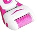 HOMETEK Professional Electronic Pedicure Foot File and Callus Remover - Gently and Effectively Remove Dead Skin and Reduce Calluses (Pink)