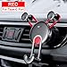 Produktbild Auto-Telefonhalter Gravity Air Vent Mount Handyhalter Ständer Für iPhone USB C Kabel Für Xiaomi Mi9 Ladehalterung Red Typ C-Anschluss,Handyhalter Fürs Auto,Handy Autohalterung,Handyhalter,A