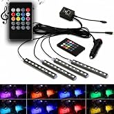 eraks car accesories Ara&ccedil; İ&ccedil;i Ayak Altı Led Kumandalı Sese Duyarlı 12'li - RGB
