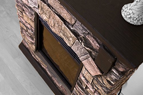 El Fuego Elektrokamin „Locarno“ Kamin Dekokamin Kaminofen Elektroofen Ofen - 2