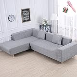 ☆ 【Decorar el Hogar】Utiliza la cubierta del sofá para decorar el hogar. Esta elegante funda de sofá de agrega elegancia y clase a tu sofá, dotando a tus muebles de un aspecto moderno instantáneo. La tela de alta calidad es perfecta para proteger sus sofás de derrames, manchas y desgaste para evitar que se arruine.