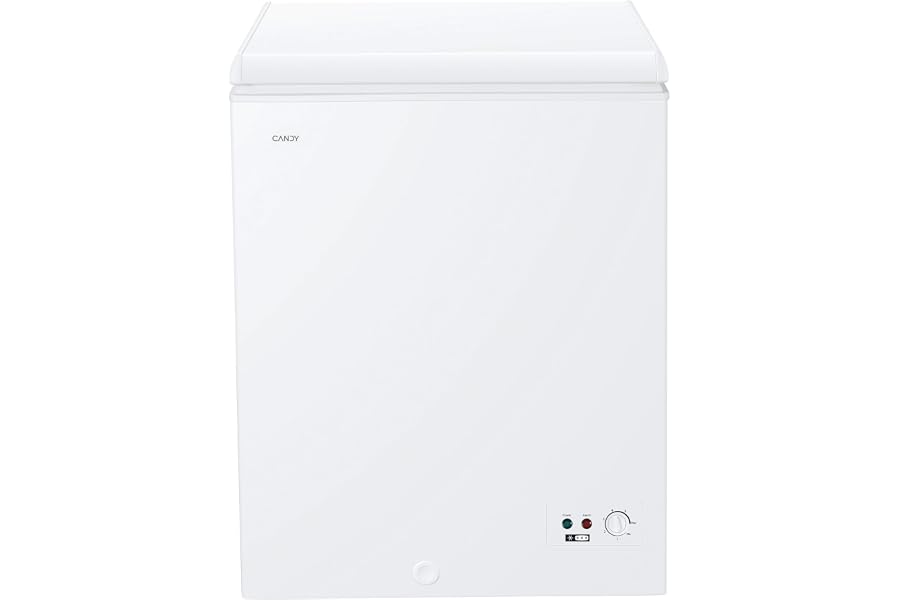 Candy CCHH 145E, Congelador Arcón Horizontal, Ancho 70CM, 137L, Tecnología Estática, 1 Cesto, Control Electrónico Externo, In