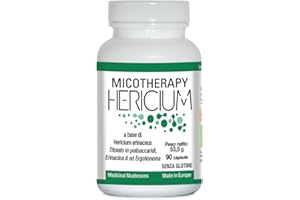AVD REFORM | Micotherapy Hericium – Integratore con Hericium erinaceus da coltivazione biologica per il benessere gastrico e neurologico – 90 capsule – Prodotto in Italia