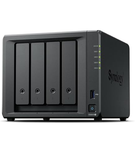 Synology DS220j NAS with 4TB (2x2TB SATA Hard Disk): Memory 512 MB