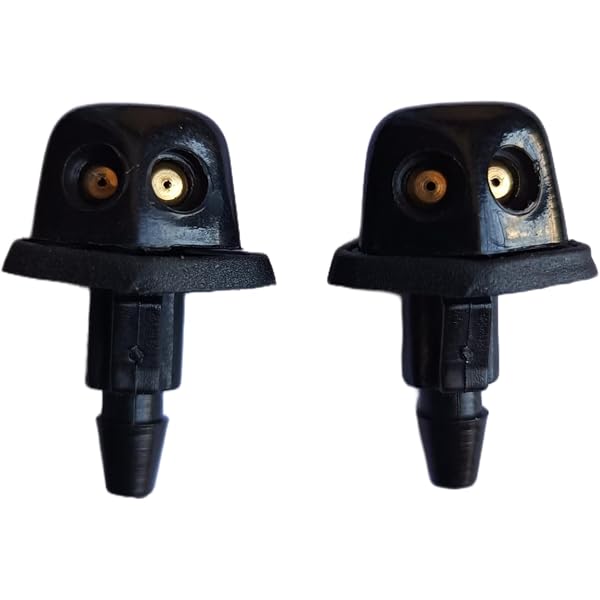 VEELECP Windshield Washer Nozzle Kit For 2006-2010 Jeep Commander/Liberty & 2007-2012 Dodge Nitro (2 Pack) - View #3