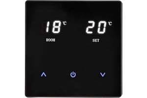 Wengart WG808 termostat grzewczy LED z wyświetlaczem (ogrzewanie podłogowe wodne)