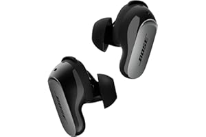 Bose Neu QuietComfort Ultra Bluetooth-Earbuds (2. Gen.), kabellose Noise-Cancelling-Earbuds, bis zu 6 Stunden Akkulaufzeit, Schutzart IPX4, 360-Grad-Sound, tiefer Bass, Schwarz