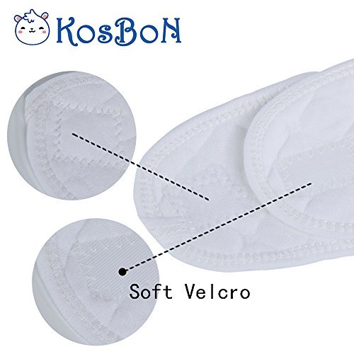 kosbon 2 Baby Infant reine Baumwolle Nabelschnur, Adjustbale Double Layer Neonatal NABELKLEMME Bellyband Nabelbruch-Bandage Truss. - 5