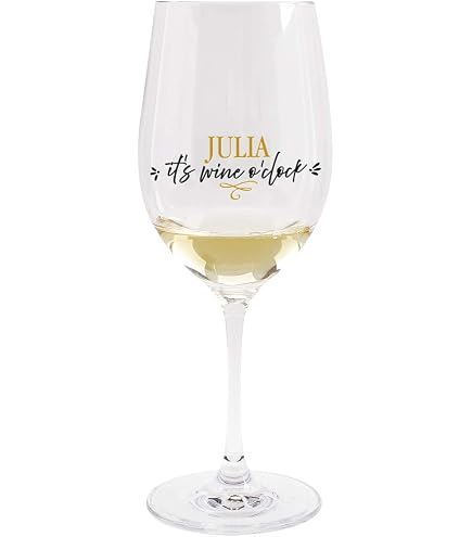 Personalisiertes Weinglas Mit Gravur – Puccini Serie, Teqton-Glas, 560ml, Spülmaschinengeeignet, Motivauswahl