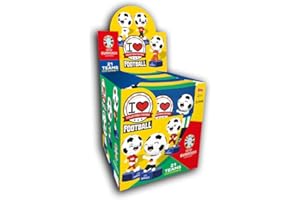 Topps UEFA Euro 2024 - I Love Football Figurines - Full Box (8 packets)