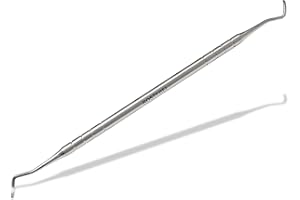 ‎INSTRUMENTENRW Fußpflege Eckenheber mit rundem Griff und feinen abgerundeten Enden