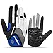 Produktbild INBIKE Fahrradhandschuhe Herren Winter MTB Handschuhe Radhandschuhe Lang Softshell Handschuhe Herren Atmungsaktiv Elastische Gel für Radfahren Radsport Outdoor-Aktivitäten(Blau-Lang,L)