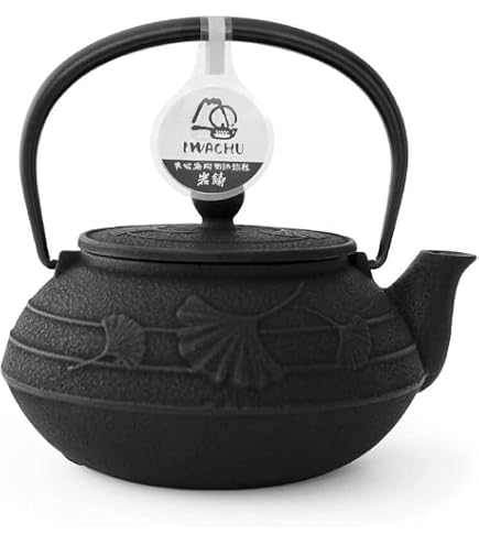 Théière en Fonte Iwachu Arare Noire 900ml | Mon Armoire à Thé