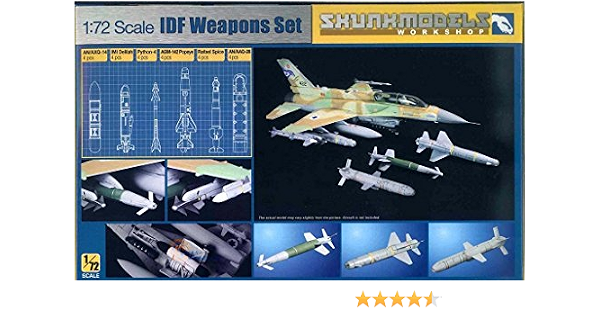 Shunkmodels 1 72 Idf Weapon Set An Axq 14 Delilah Python 4 Popeye Etc Sw 72001 Amazon Co Uk Toys Games