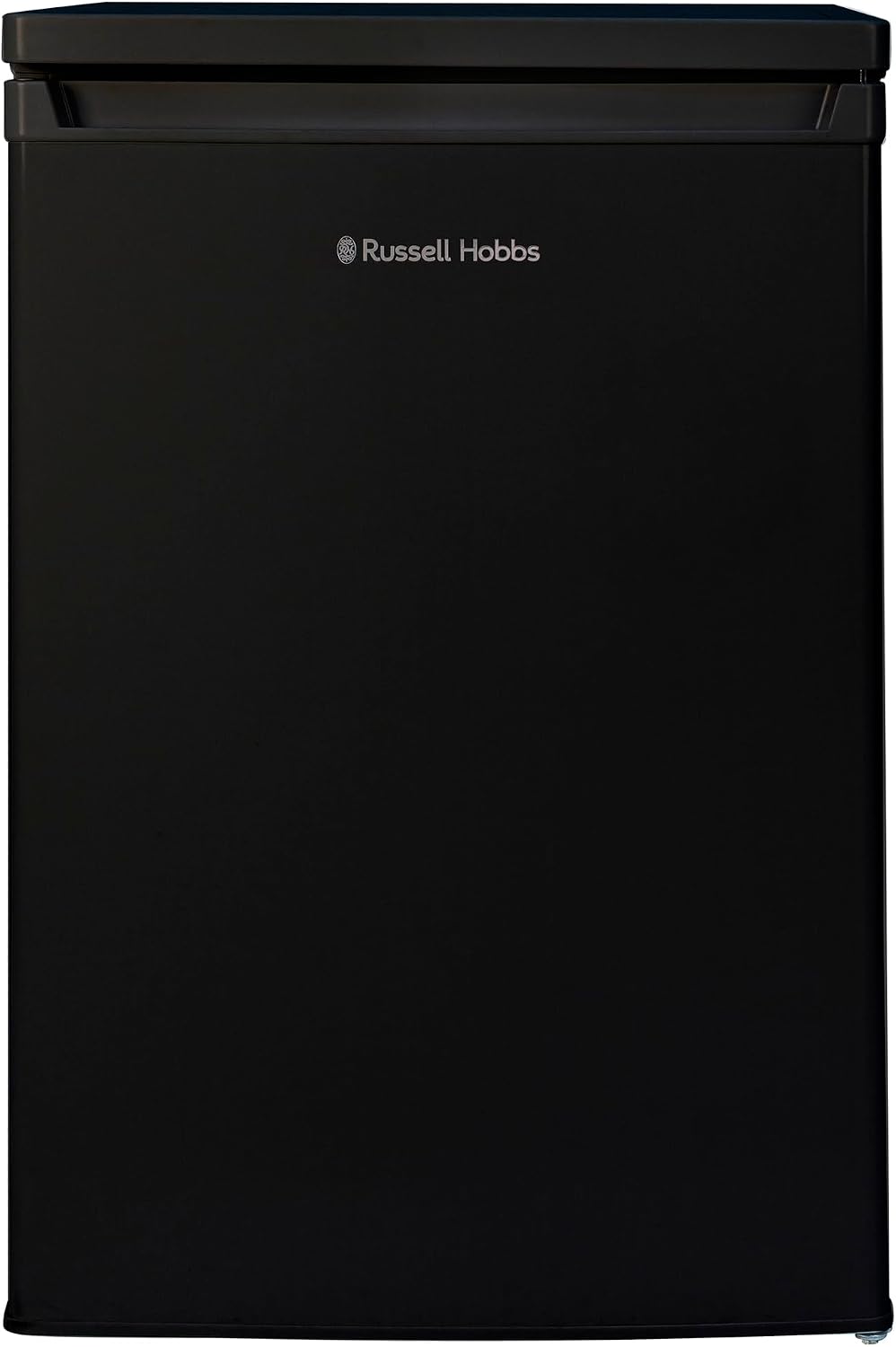 Russell Hobbs Under Counter Larder Fridge 127 Litre with Adjustable Thermostat & Feet, 3 Removable Shelves, Internal LED Light, Reversible Door, Black, 2 Year Guarantee RH85UCLF552E1B