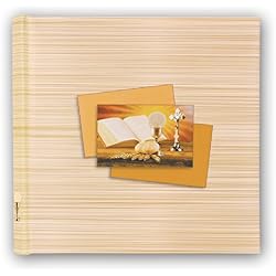 ZEP cmg313120 Comunión 8 álbum de Fotos (Hojas Papel Laminado Amarillo/Blanco 32 x 32 x 2,5 cm)