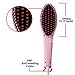New Noza Tec Electric Hair Straightener Brush Ceramic Heated Anti Static Zero Damage Comb Detangling Brush for Frizz-free Hair Styling With LCD Display Massage Straightening Irons