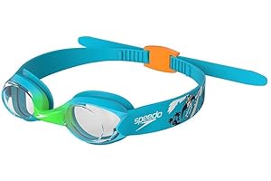 Speedo Infant Illusion Swimming Goggles, Secure Fit, Anti-Fog, Anti-Leak