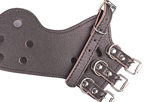 ColyBeautycor-Adjustable-Anti-biting-Dog-Muzzle-Leather