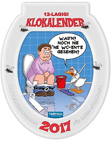 12-lagig! Klokalender 2017: Unterhaltsames für lange Sitzungen