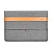 Produktbild TOPHOME 33–33,8 cm Wasserdicht Hülle Notebook Tasche Laptoptasche 13-13.3 Zoll Filz Sleeve Hülle für Apple MacBook/MacBook Air/New Style des MacBook Pro Grau