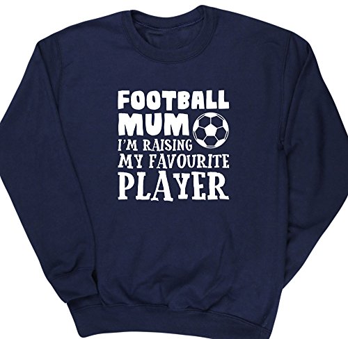 Favourite Player Footy Mums Hoodies Football Mom Hoodie
