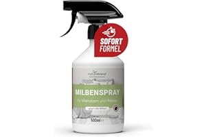 ‎NATURETREND naturetrend Milbenspray für Matratzen und Polster 500ml - Haustierfreundlich, Anti Milben-Spray mit Soforteffekt, Milbenschutz zur effektiven Abwehr von gegen alle Milben