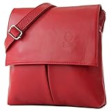 * Ital. handgefertigte Damen-Umhängetasche aus Nappaleder in riesiger Farbauswahl *