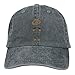 Produktbild Reghhi Hat Boom Denim Skull Cap Cowboy Cowgirl Sport Hats for Men Women Sun