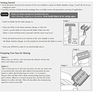 WEISHI PVD-Black-Plating Long Handle Version Butterfly Open Double Edge Safety Razor Twist to Open Men's Shaver - Image 7